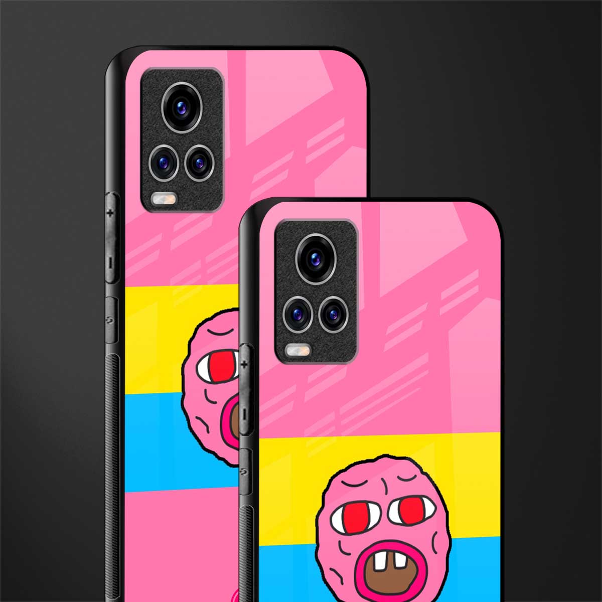 cherry bomb glass case for vivo v20 pro image-2