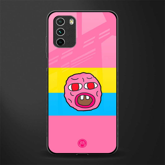 cherry bomb glass case for poco m3 image