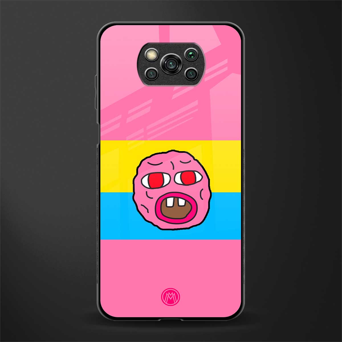 cherry bomb glass case for poco x3 pro image