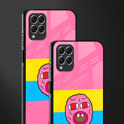 cherry bomb glass case for samsung galaxy f62 image-2