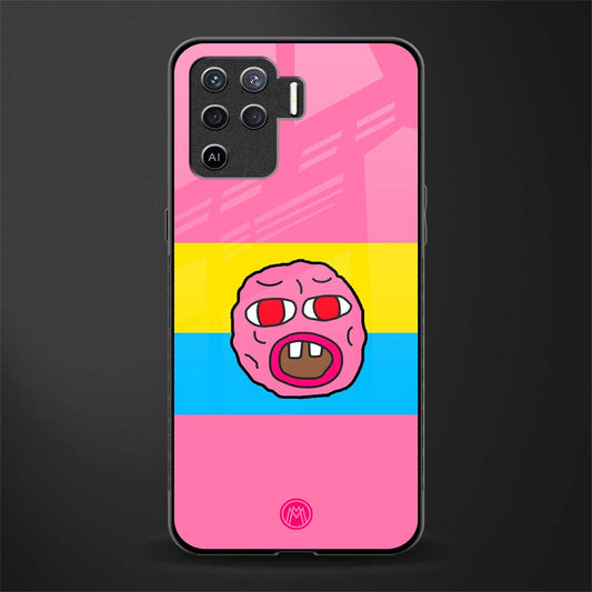 cherry bomb glass case for oppo f19 pro image
