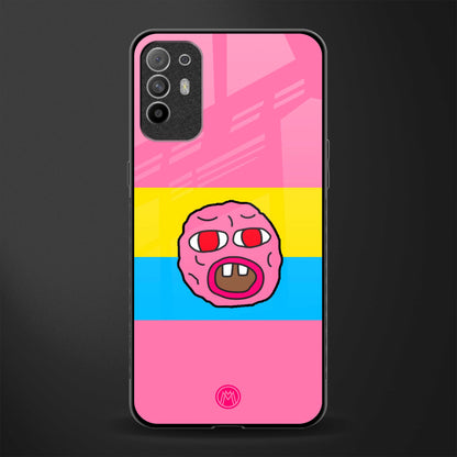 cherry bomb glass case for oppo f19 pro plus image