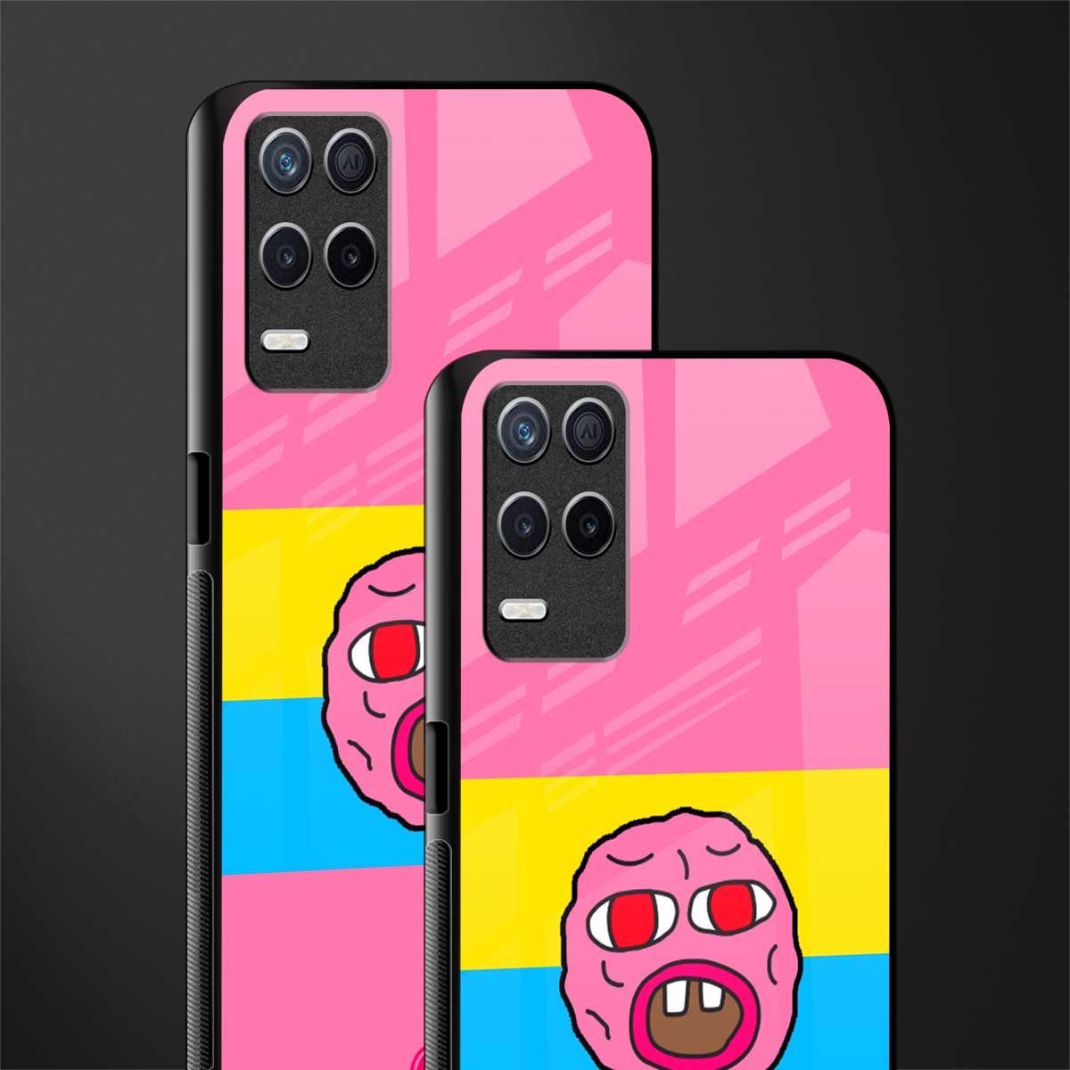 cherry bomb glass case for realme 8 5g image-2