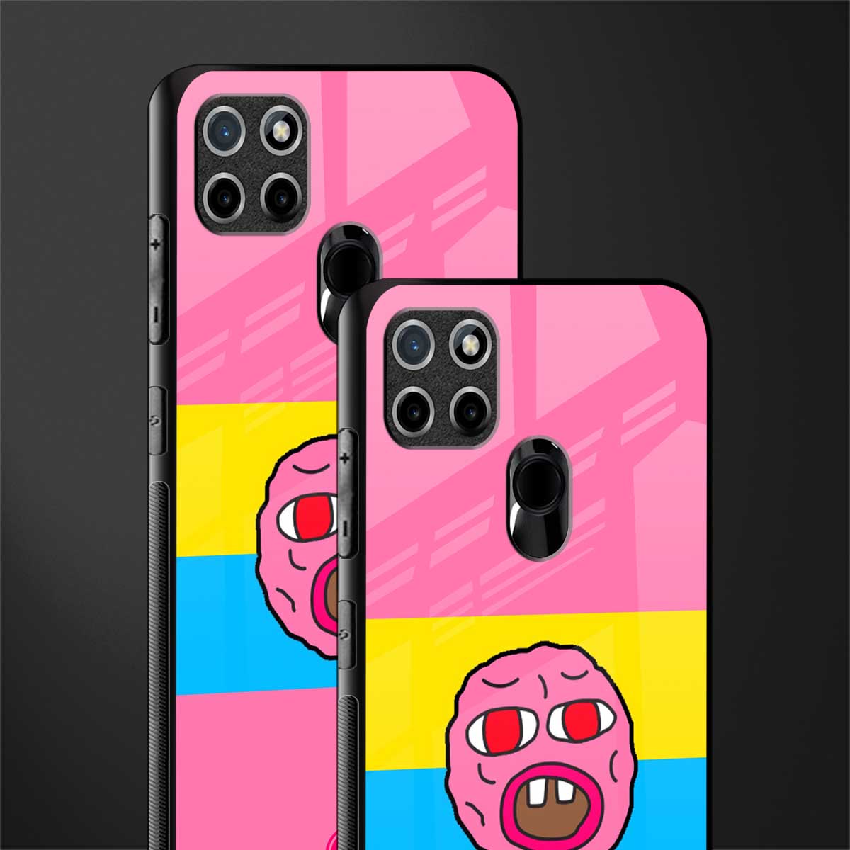 cherry bomb glass case for realme c21 image-2