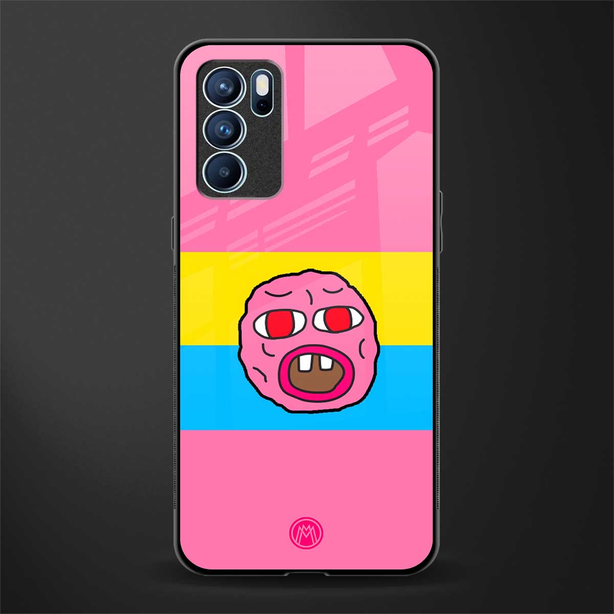 cherry bomb glass case for oppo reno6 pro 5g image