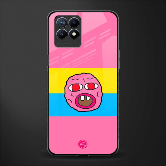 cherry bomb glass case for realme 8i image