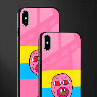 cherry bomb glass case for iphone xs max image-2