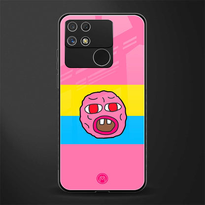 cherry bomb back phone cover | glass case for realme narzo 50a