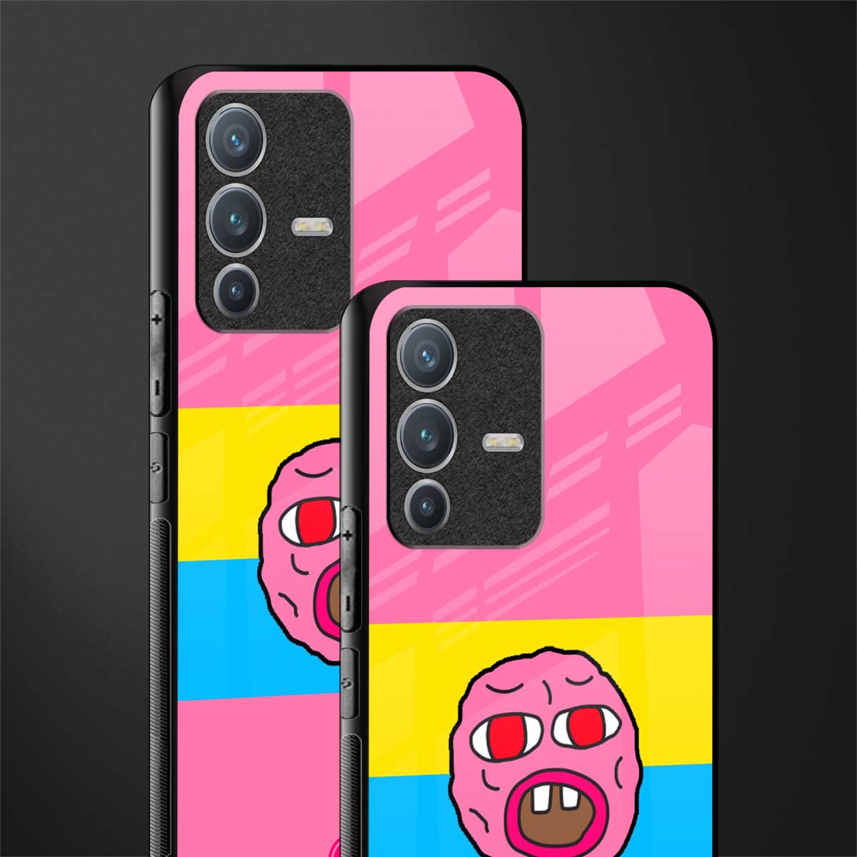 cherry bomb glass case for vivo v23 pro 5g image-2
