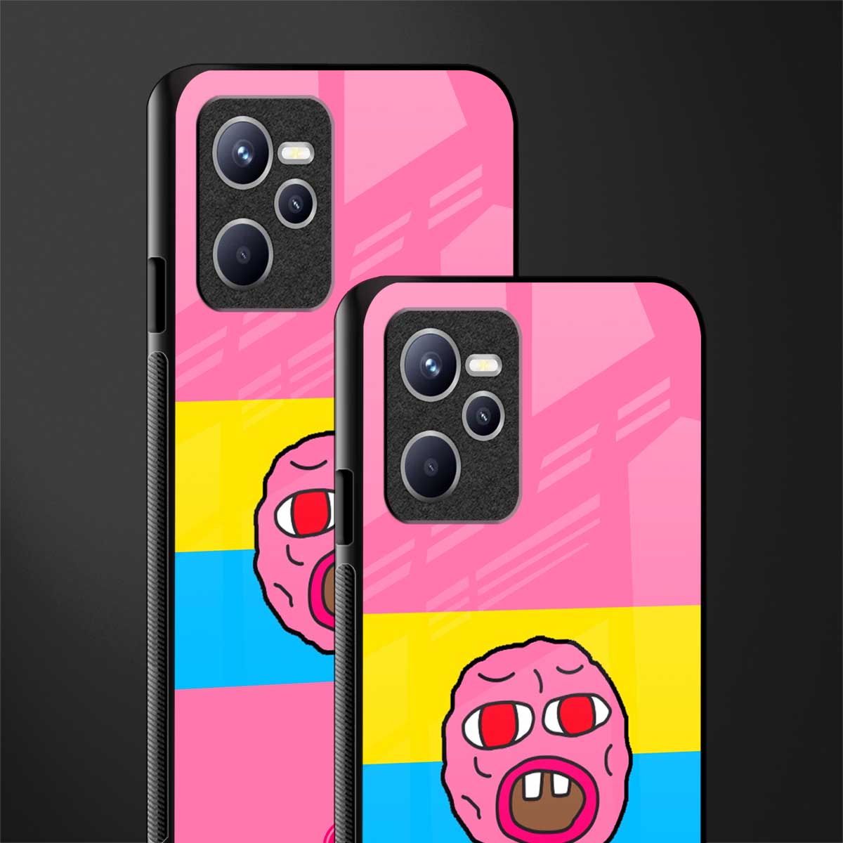 cherry bomb glass case for realme c35 image-2