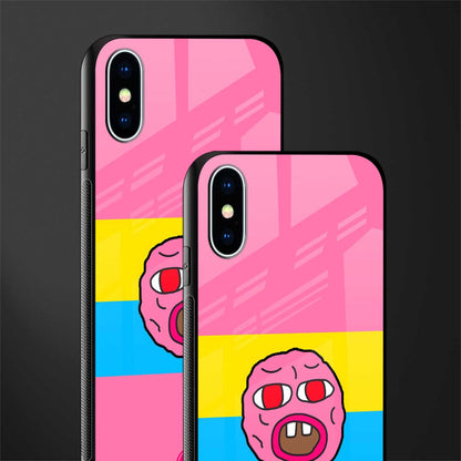 cherry bomb glass case for iphone xs image-2