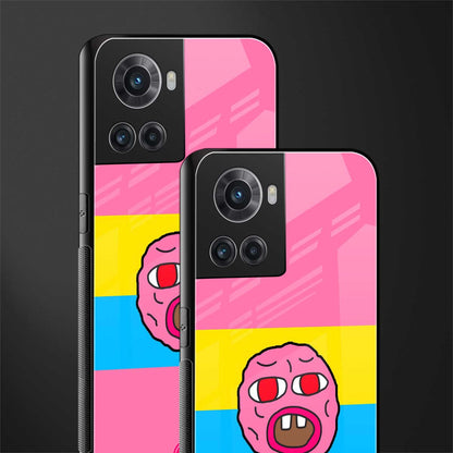 cherry bomb back phone cover | glass case for oneplus 10r 5g