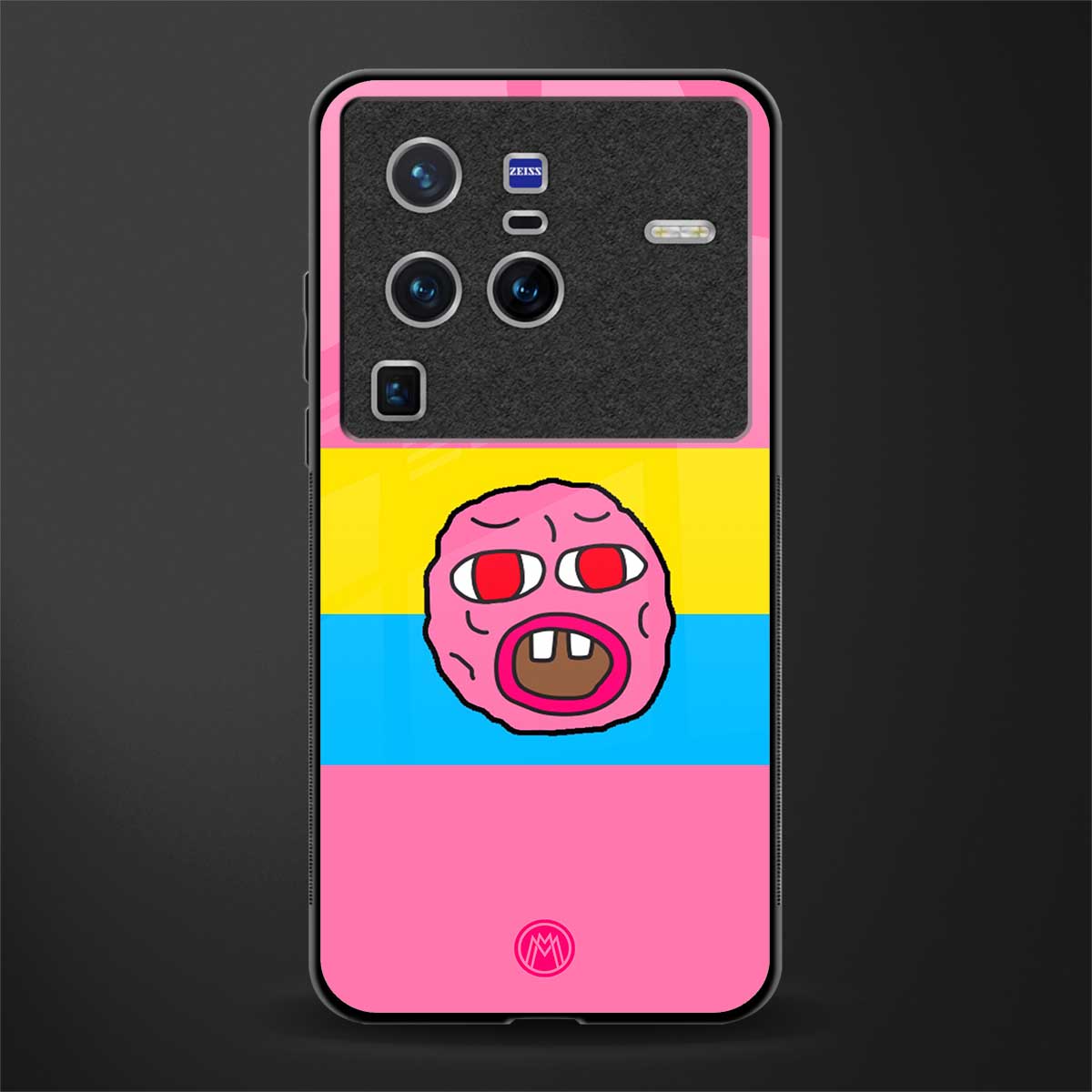 cherry bomb glass case for vivo x80 pro 5g image