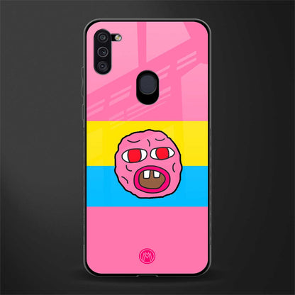 cherry bomb glass case for samsung galaxy m11 image