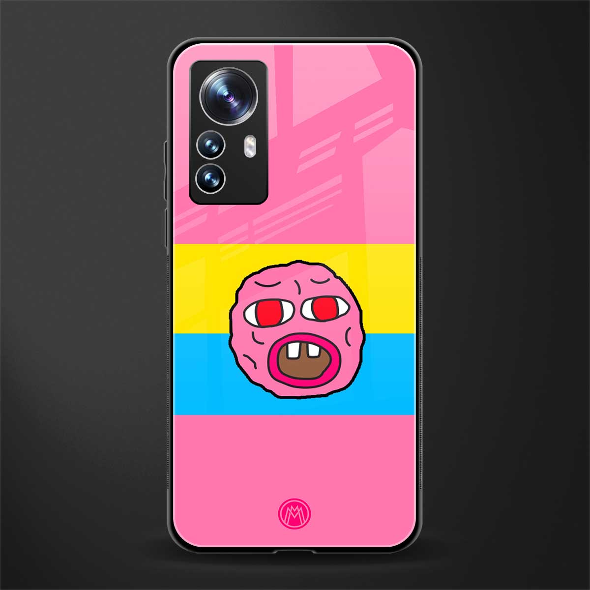 cherry bomb back phone cover | glass case for xiaomi 12 pro