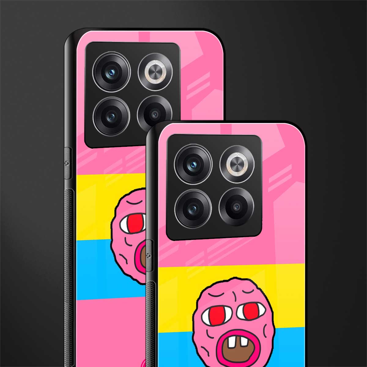 cherry bomb back phone cover | glass case for oneplus 10t