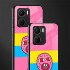 cherry bomb back phone cover | glass case for vivo y16