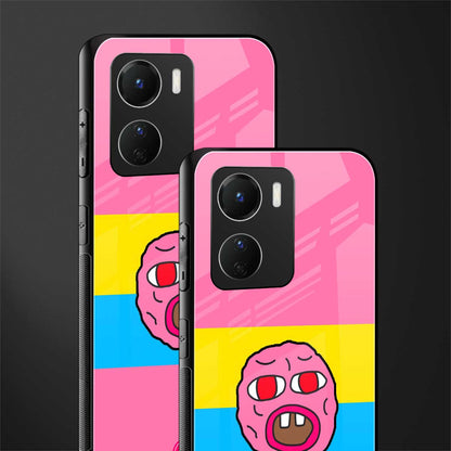 cherry bomb back phone cover | glass case for vivo y16