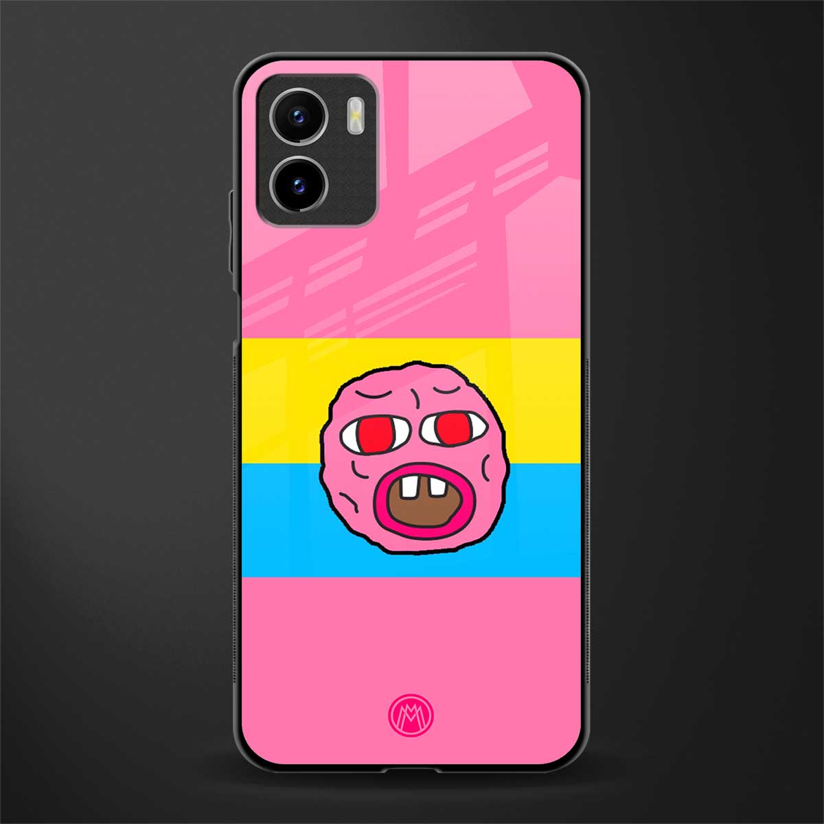 cherry bomb back phone cover | glass case for vivo y72