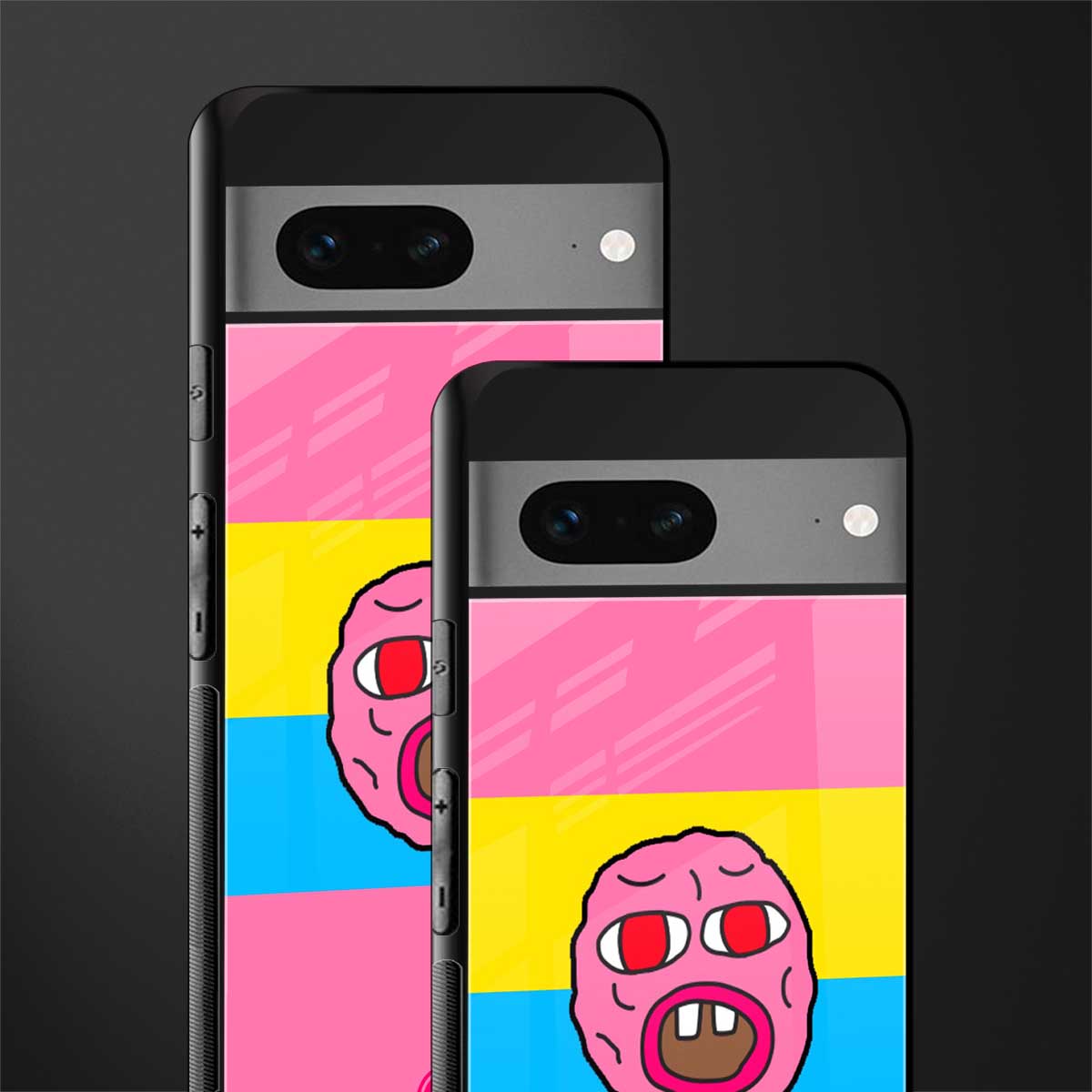 cherry bomb back phone cover | glass case for google pixel 7