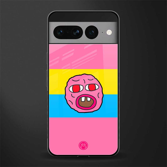 cherry bomb back phone cover | glass case for google pixel 7 pro