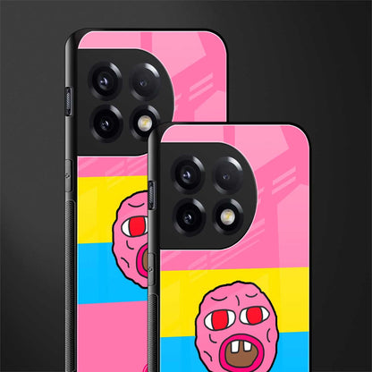 cherry bomb back phone cover | glass case for oneplus 11r