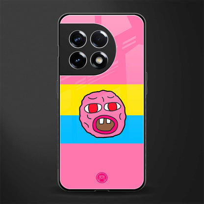 cherry bomb back phone cover | glass case for oneplus 11r