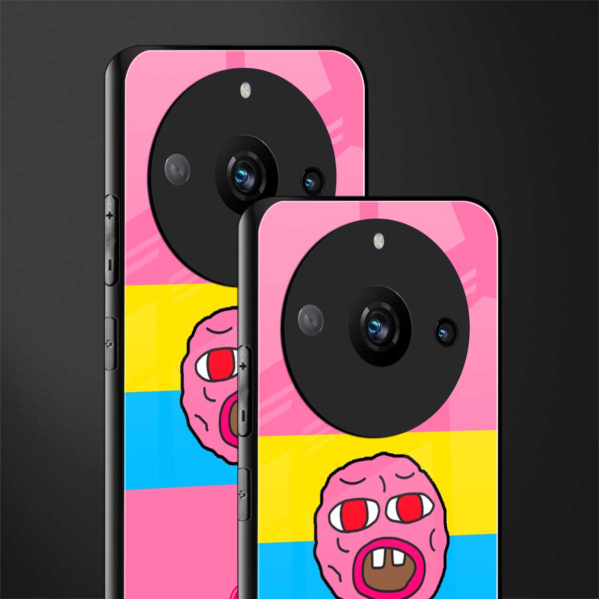 cherry bomb back phone cover | glass case for realme 11 pro 5g