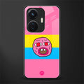 cherry bomb back phone cover | glass case for vivo t1 44w 4g