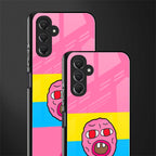 cherry bomb back phone cover | glass case for samsun galaxy a24 4g