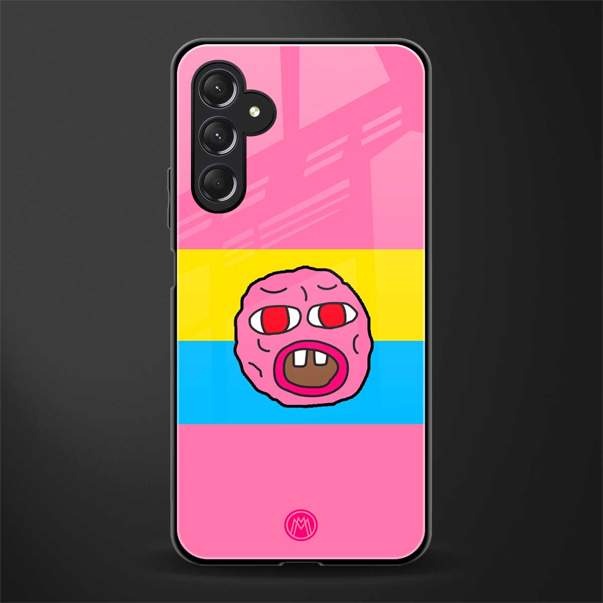 cherry bomb back phone cover | glass case for samsun galaxy a24 4g