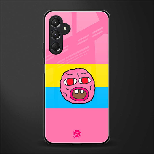 cherry bomb back phone cover | glass case for samsun galaxy a24 4g