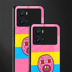cherry bomb back phone cover | glass case for iQOO 9 Pro