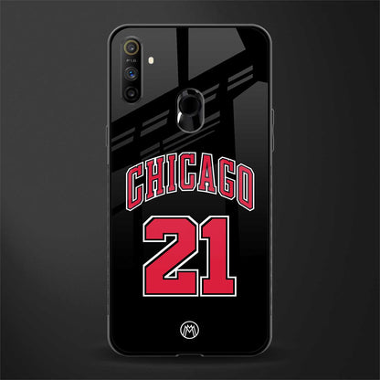 chicago 21 glass case for realme narzo 10a image