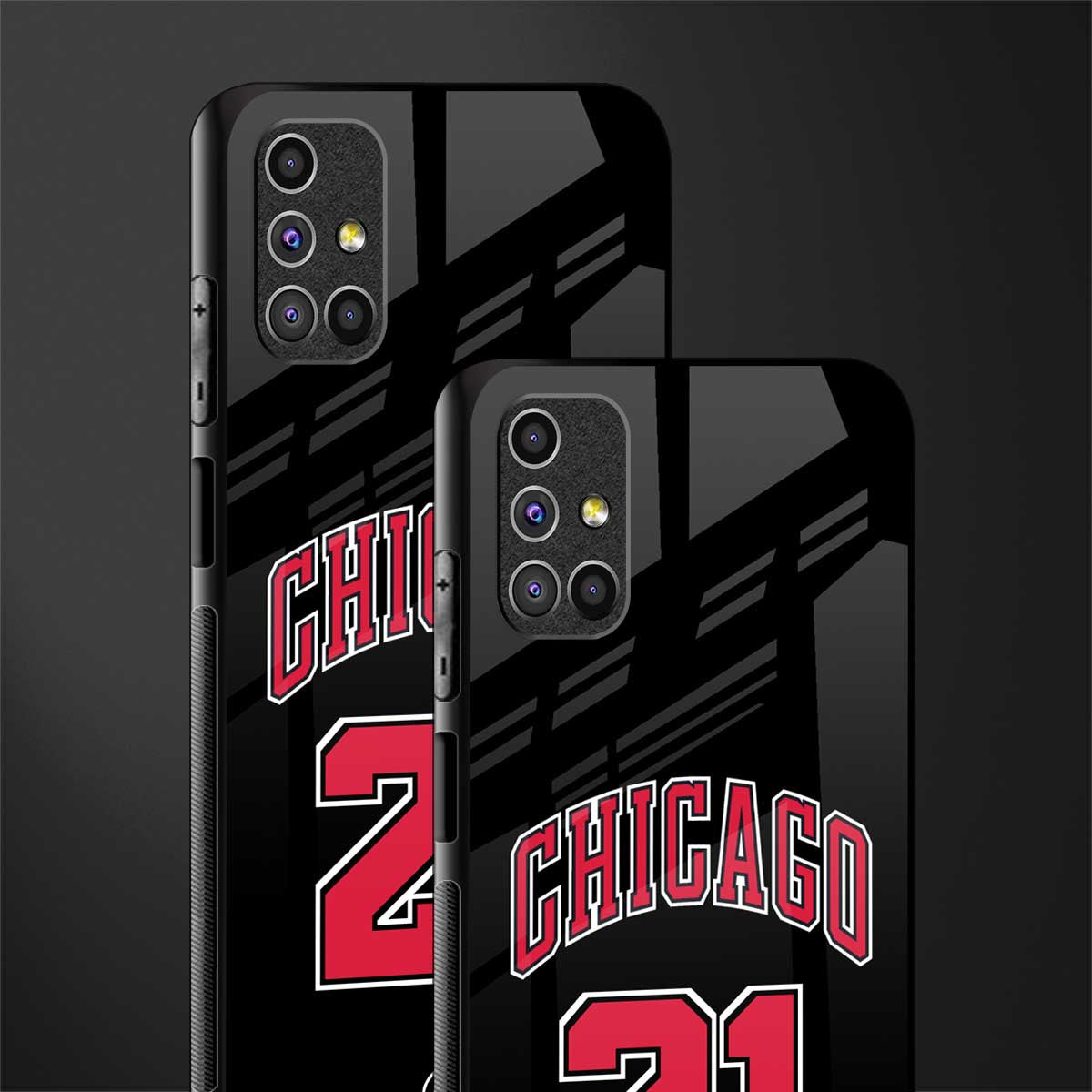 chicago 21 glass case for samsung galaxy m51 image-2