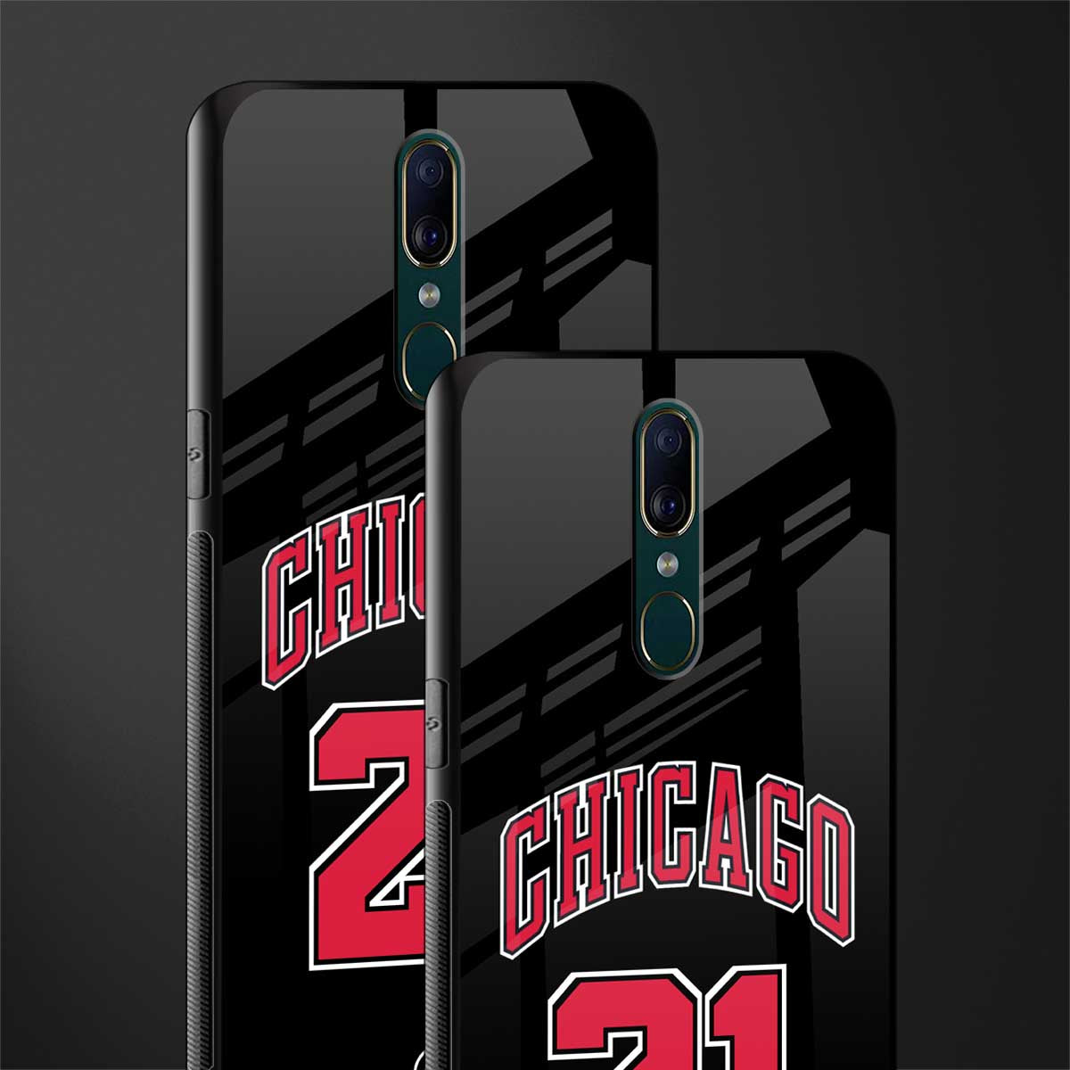 chicago 21 glass case for oppo f11 image-2