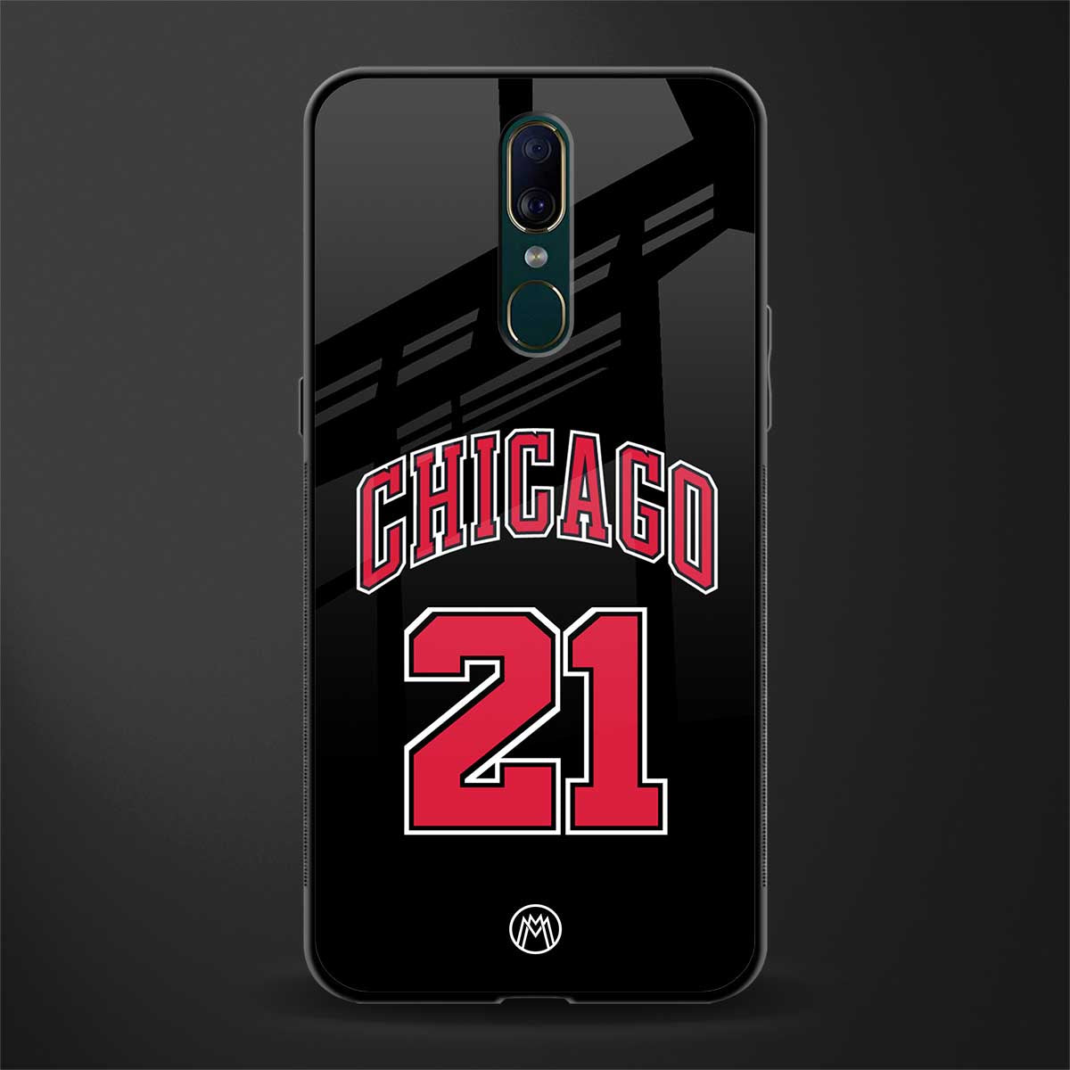 chicago 21 glass case for oppo a9 image