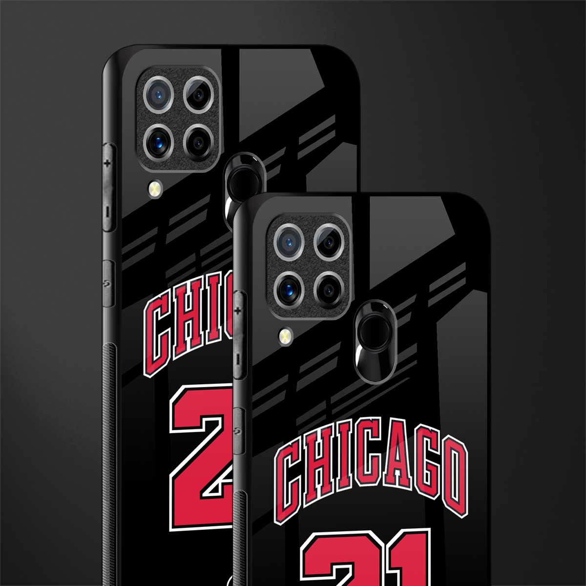 chicago 21 glass case for realme c15 image-2