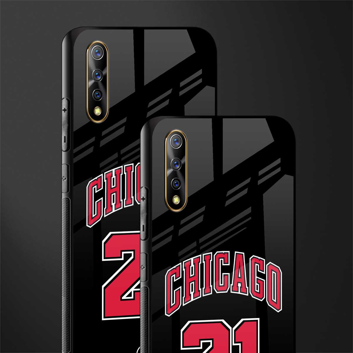 chicago 21 glass case for vivo s1 image-2