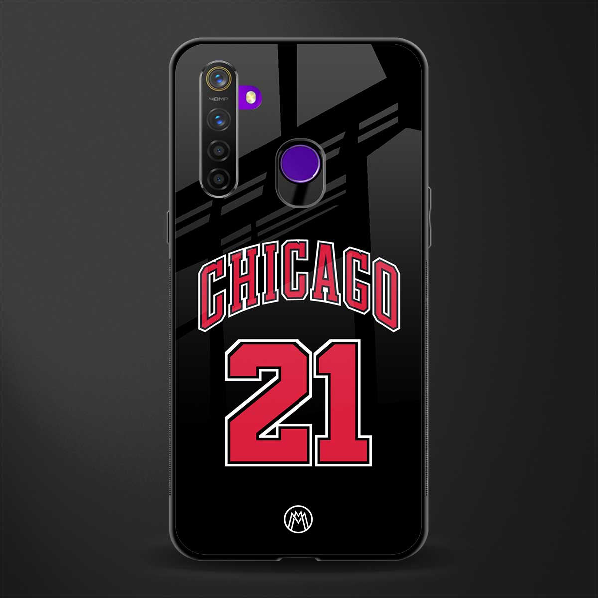 chicago 21 glass case for realme 5s image