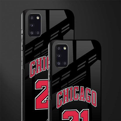 chicago 21 glass case for samsung galaxy a31 image-2