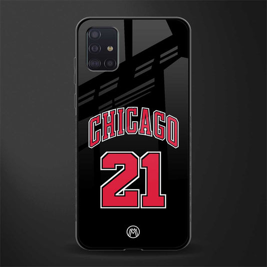 chicago 21 glass case for samsung galaxy a71 image