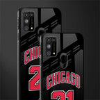 chicago 21 glass case for samsung galaxy f41 image-2