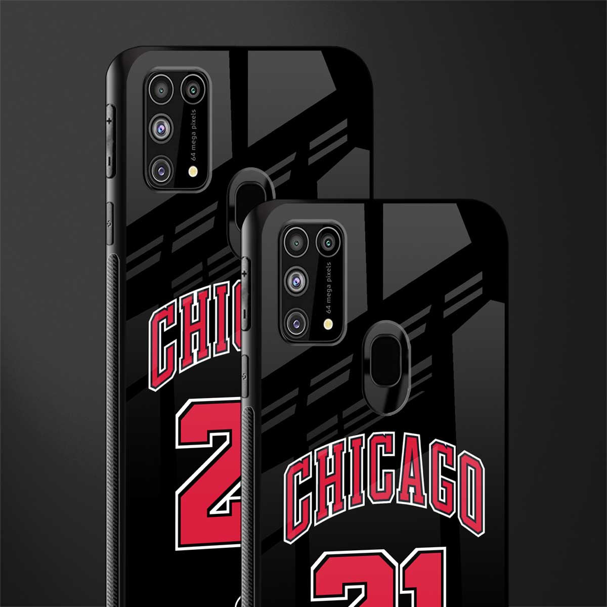 chicago 21 glass case for samsung galaxy f41 image-2