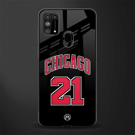 chicago 21 glass case for samsung galaxy m31 prime edition image