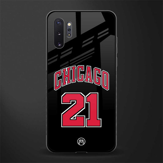 chicago 21 glass case for samsung galaxy note 10 plus image