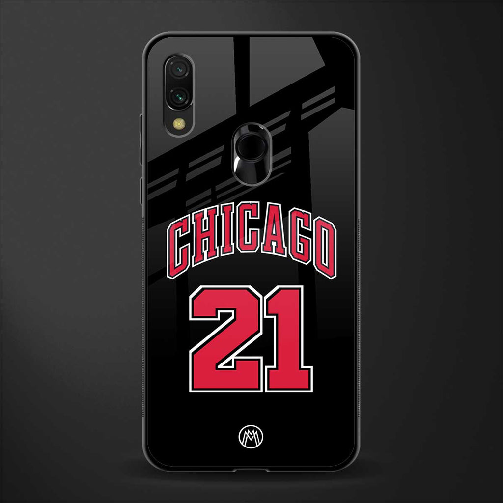 chicago 21 glass case for redmi note 7s image