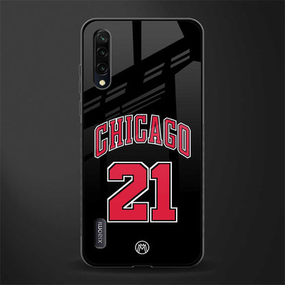 chicago 21 glass case for mi a3 redmi a3 image