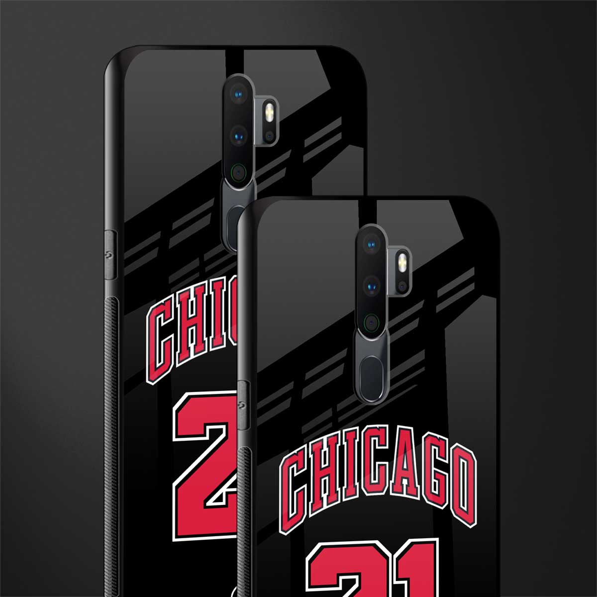 chicago 21 glass case for oppo a5 2020 image-2