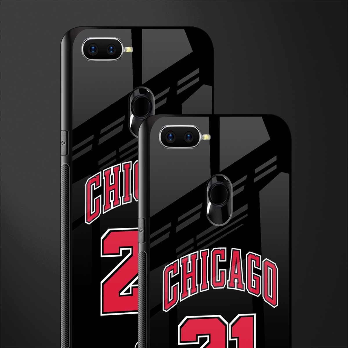 chicago 21 glass case for oppo a5s image-2